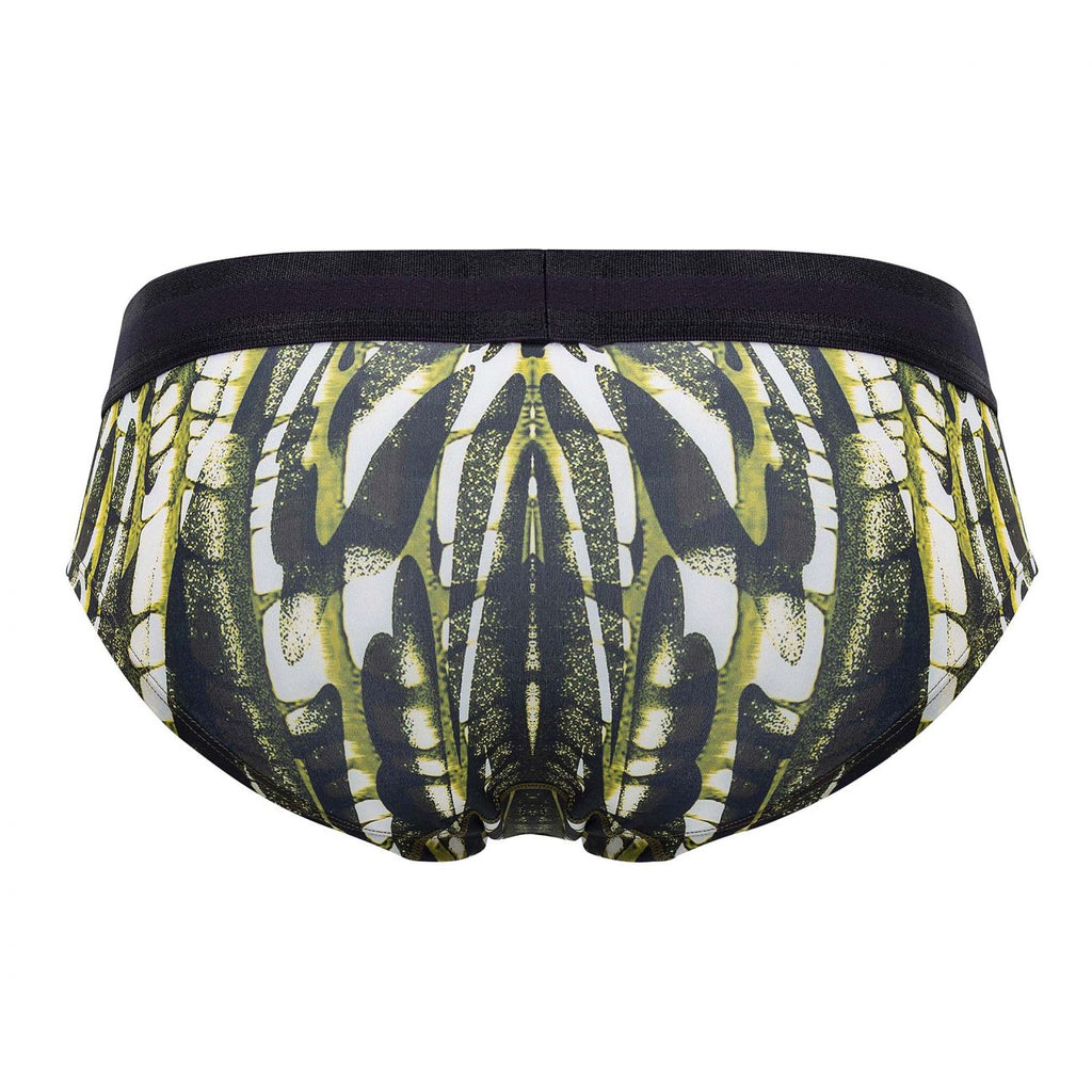 Printed Microfiber Hip Briefs - Casual Toys