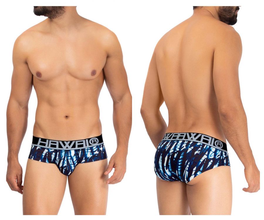 Printed Microfiber Hip Briefs - Casual Toys