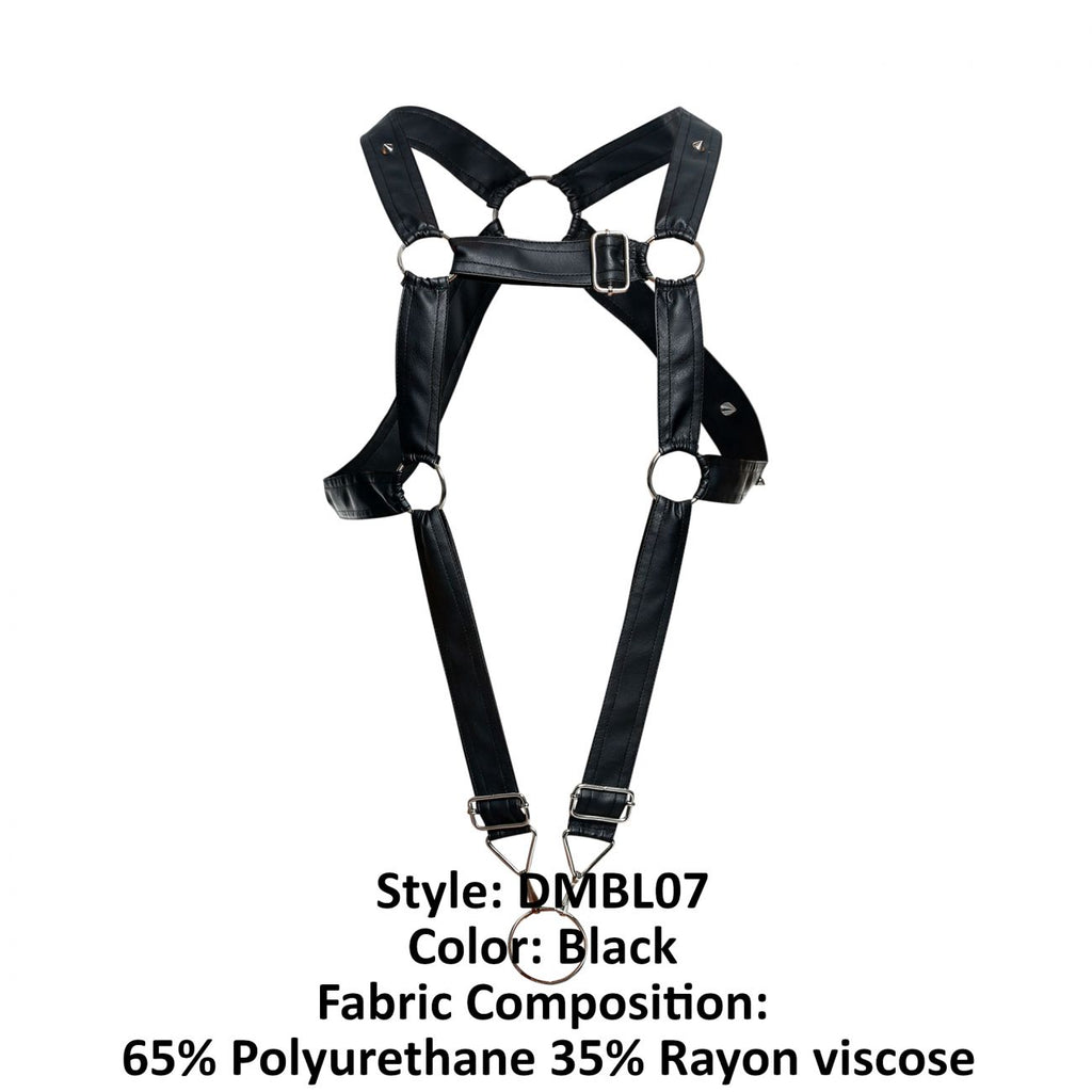 DNGEON Cross Cockring Harness - Casual Toys