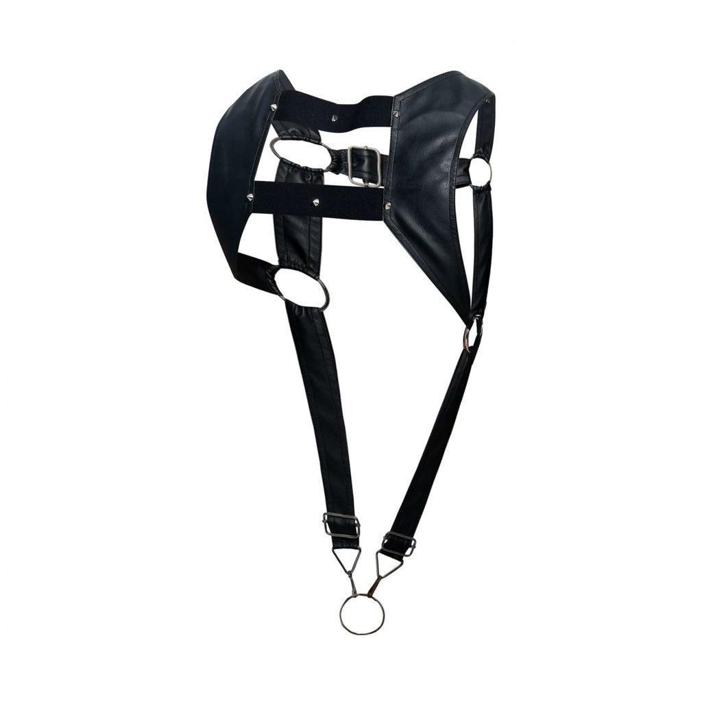 DNGEON Croptop Cockring Harness - Casual Toys